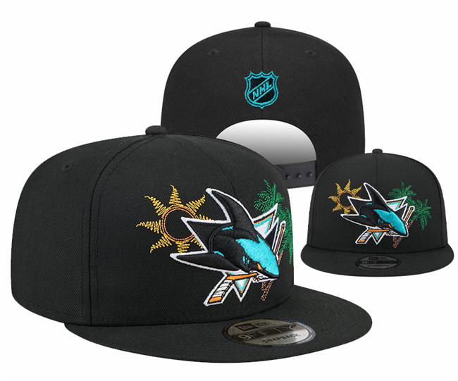 San Jose Sharks Stitched Snapback Hats 006